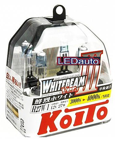 KOITO WHITEBEAM III H27/1 12v 27w 4000K